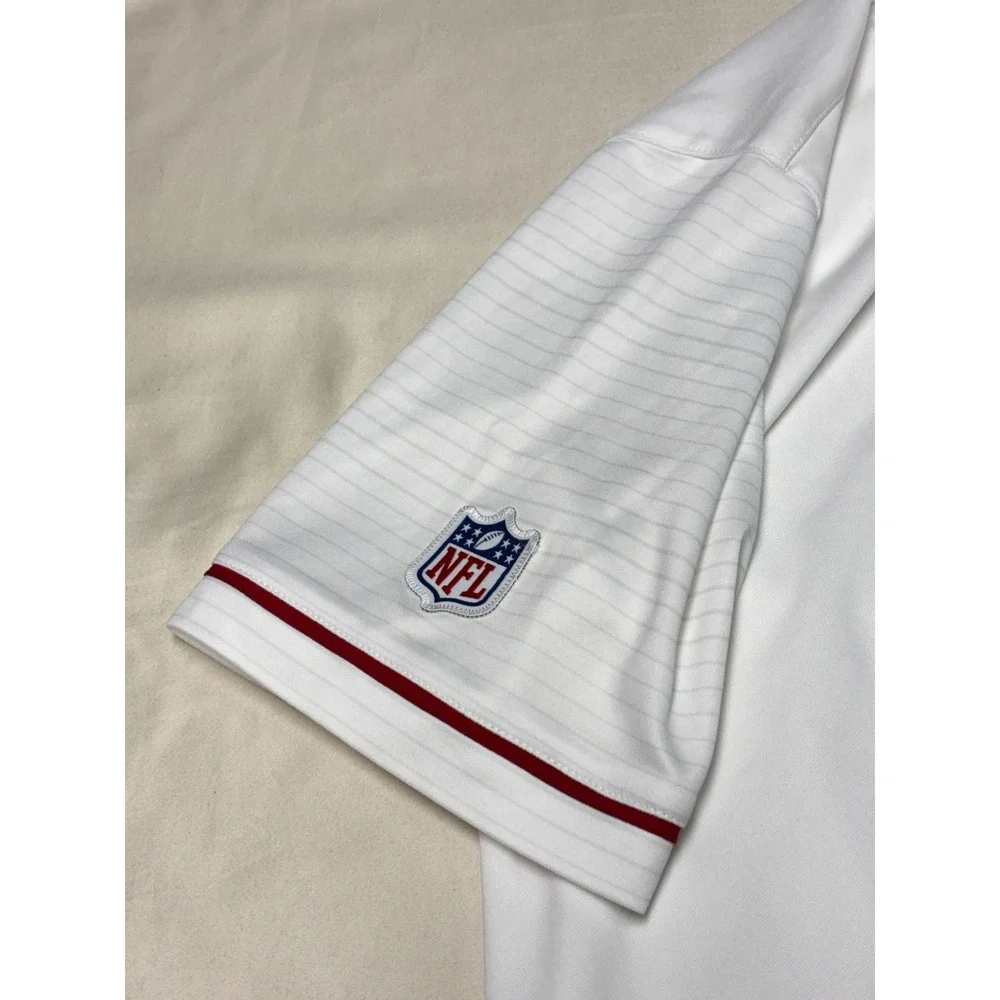 Nike Mens x Arizona Cardinals NFL Dri-FIT Polo Shirt White Medium 746175-100